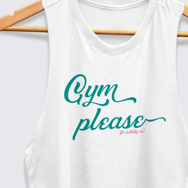 Cute Gym Shirts for Women, Single Taken at the Gym Tank, Gym Crop