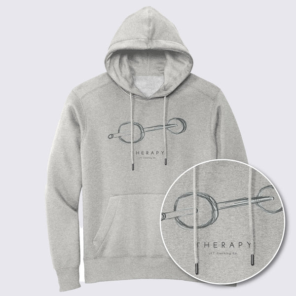 Therapy Doodle Women's Cropped Fleece Hoodie - The LFT Clothing Company