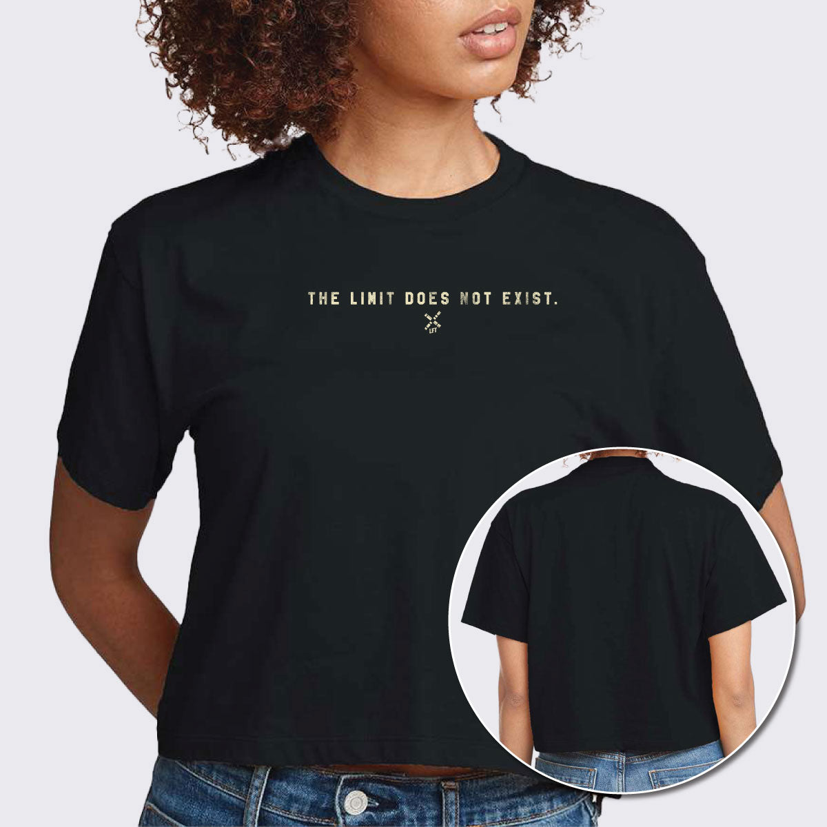 The Limit Does Not Exist Women’s Ideal Crop Tee