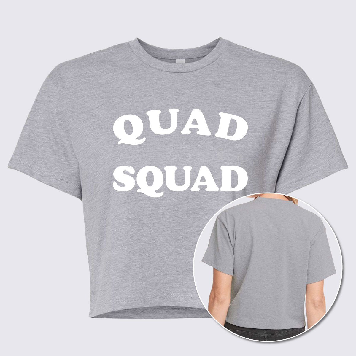 Quad Squad Women’s Ideal Crop Tee