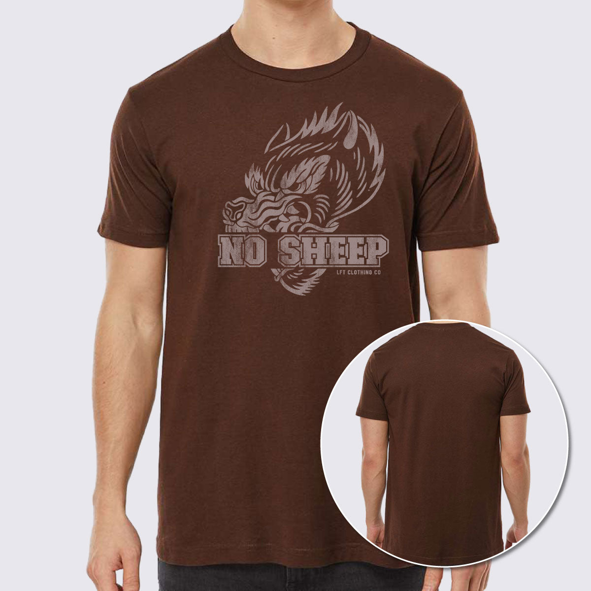 No Sheep Unisex Fine Jersey T-Shirt