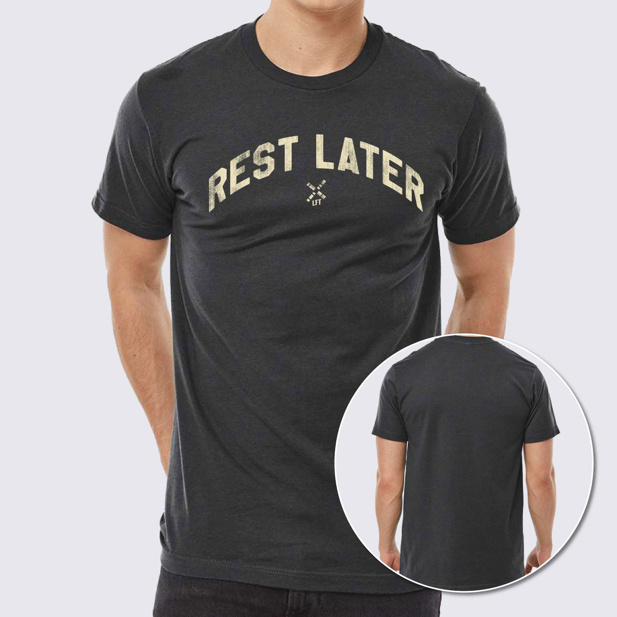 Rest Later Unisex Fine Jersey T-Shirt