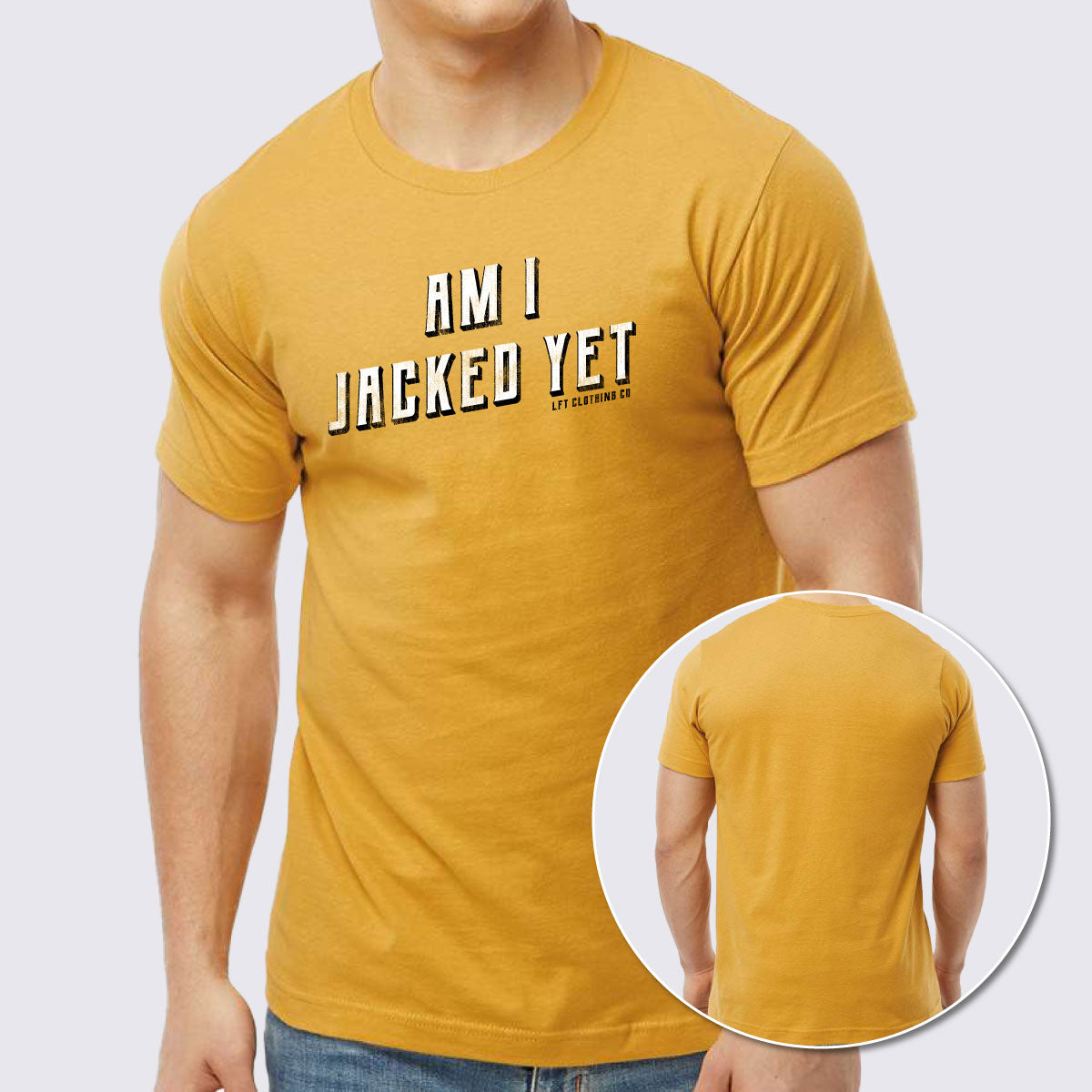 Am I Jacked Yet Unisex Fine Jersey T-Shirt