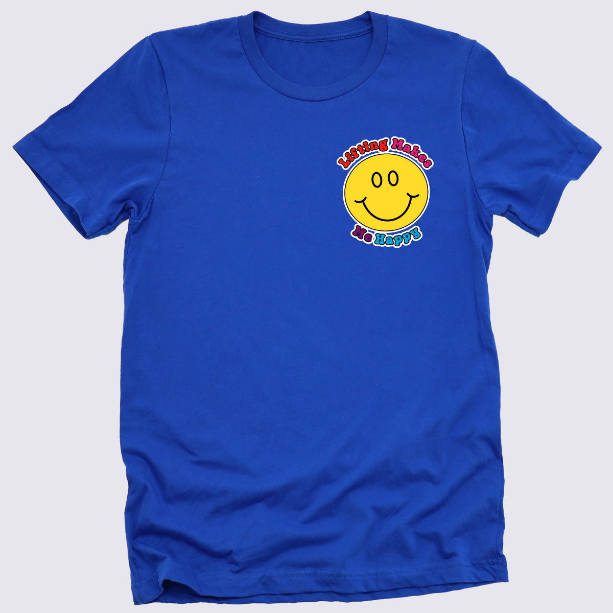 Lifting Makes Me Happy Unisex Jersey Tee