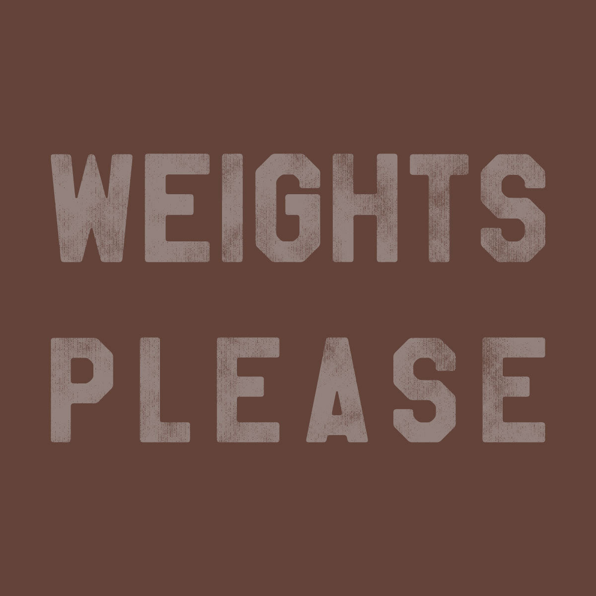 Weights Please Unisex Jersey Long-Sleeve Tee