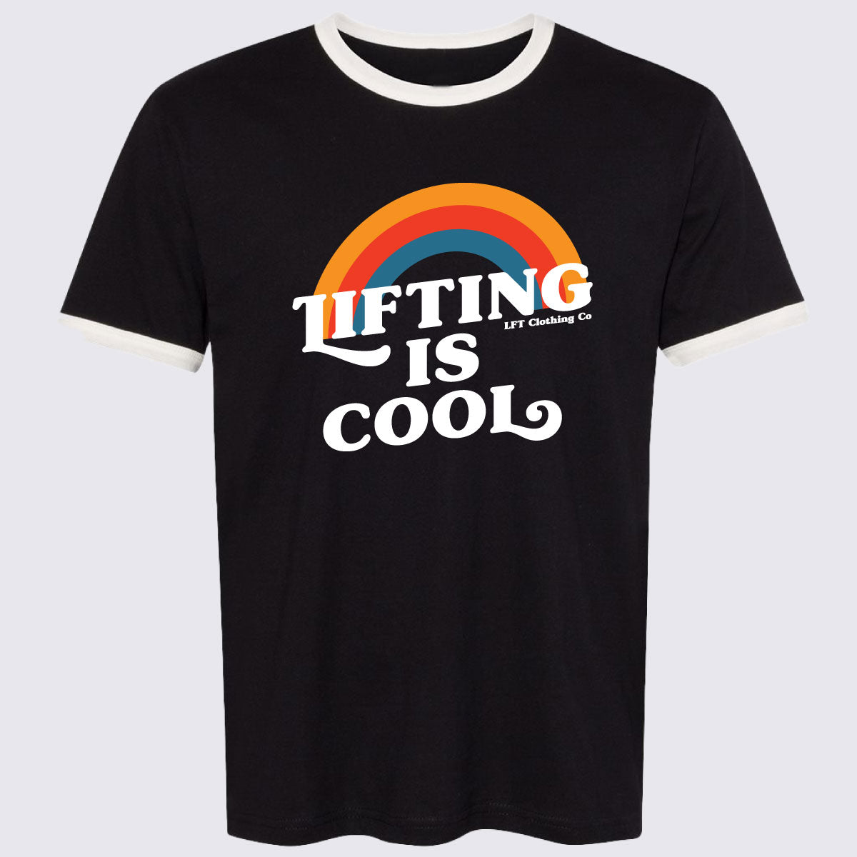 Lifting is Cool Unisex Fine Jersey Ringer Tee