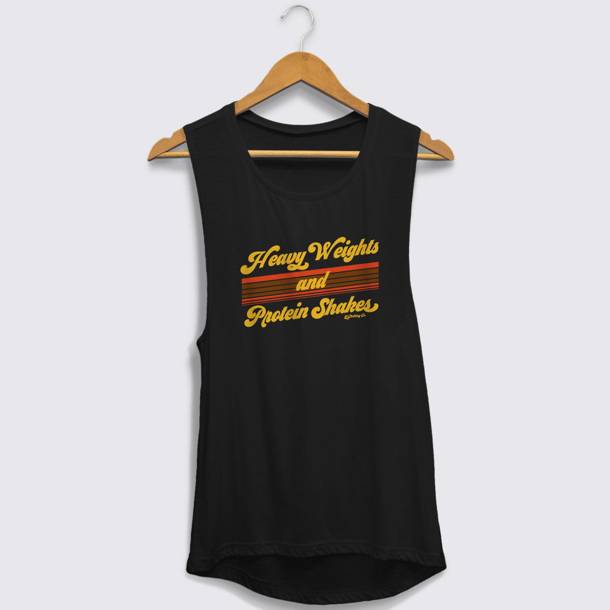 Heavy Weights &amp; Protein Shakes Women’s Festival Muscle Tank