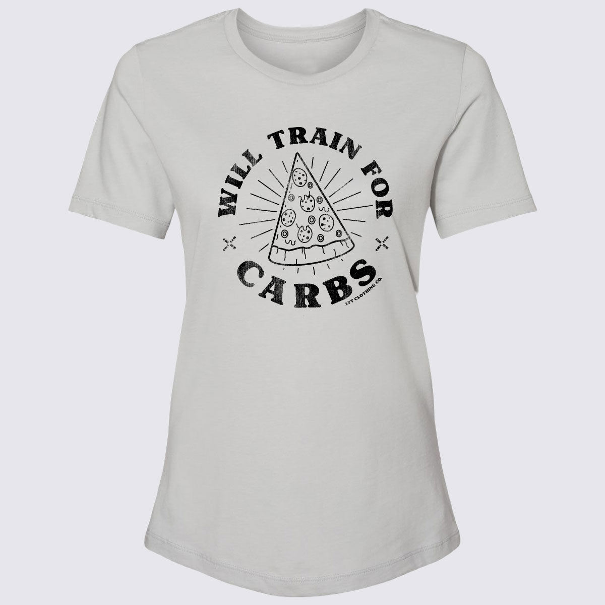 Will Train for Carbs Women&#39;s Relaxed Jersey Tee