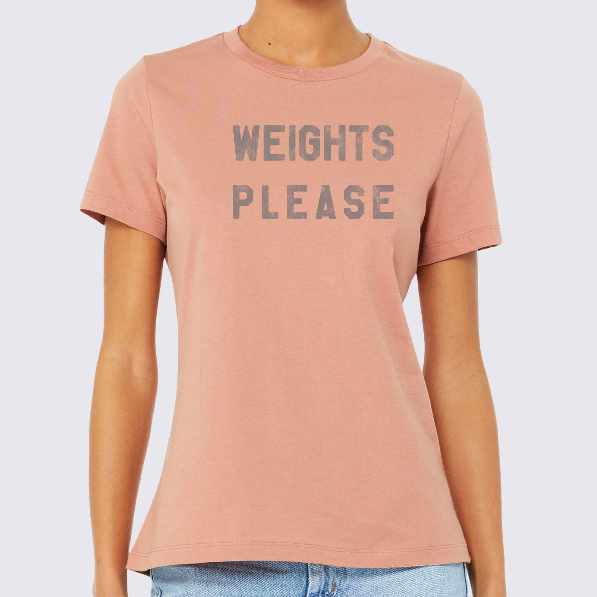 Weights Please Women&#39;s Relaxed Jersey Tee