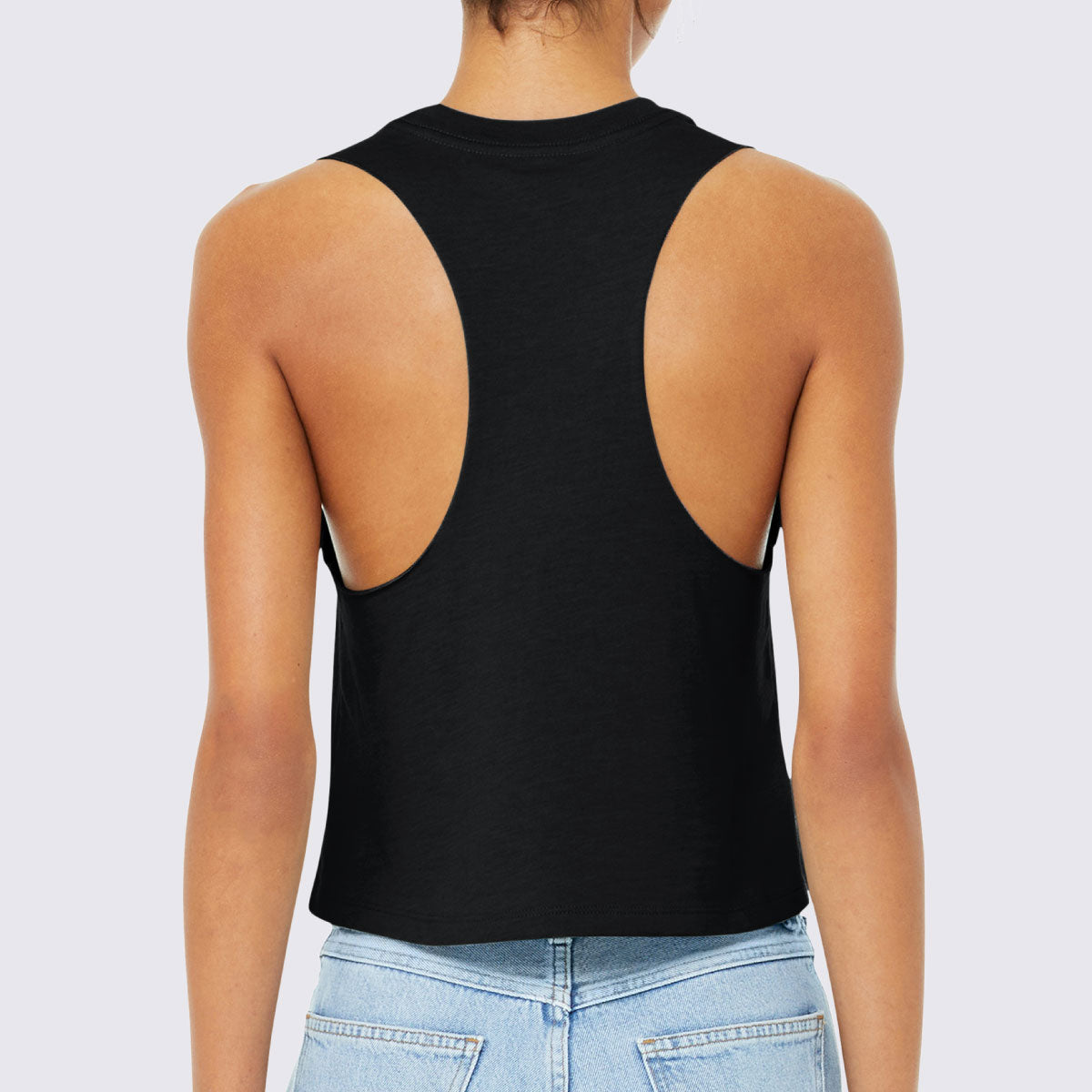 The Limit Does Not Exist Racerback Crop Tank
