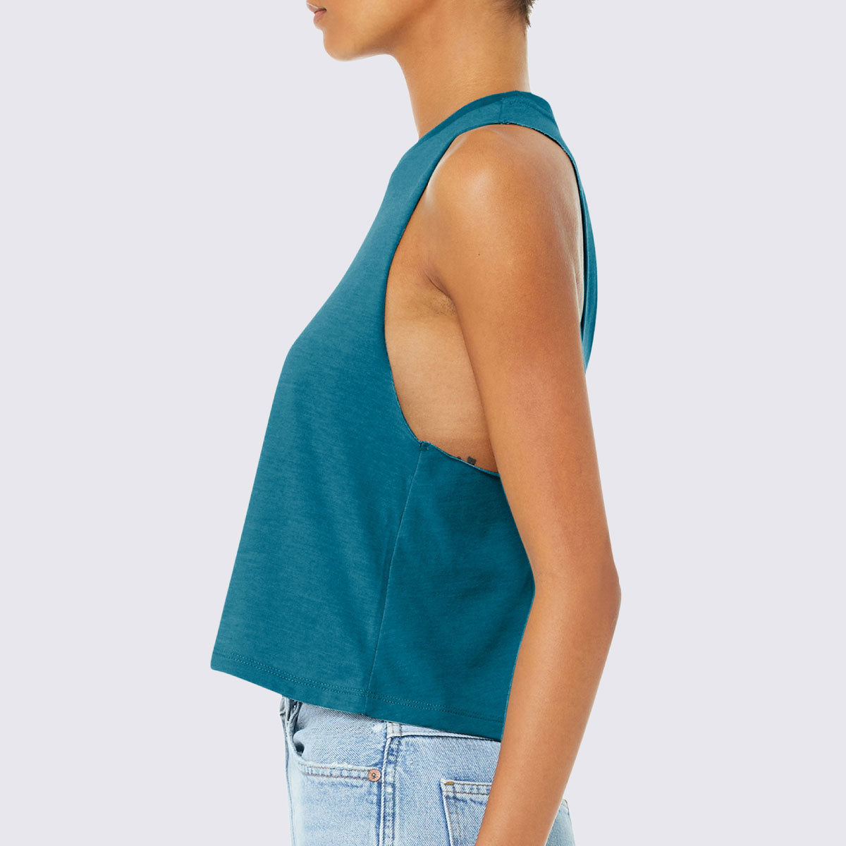 The Limit Does Not Exist Racerback Crop Tank - The LFT Clothing