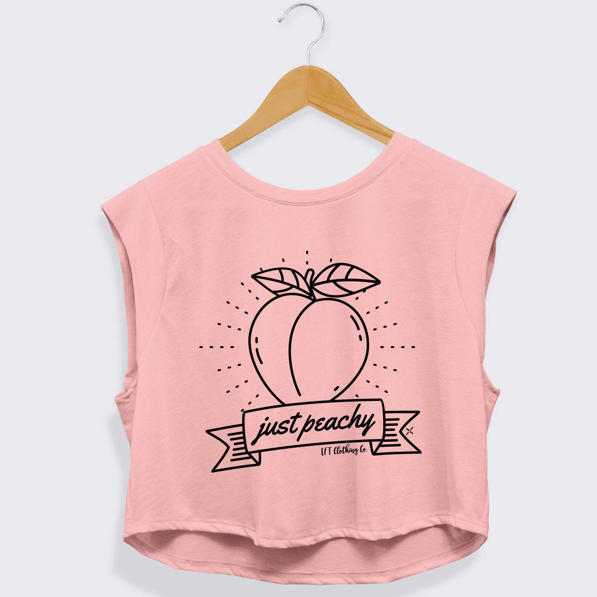 Just Peachy Women&#39;s Festival Cropped Tank