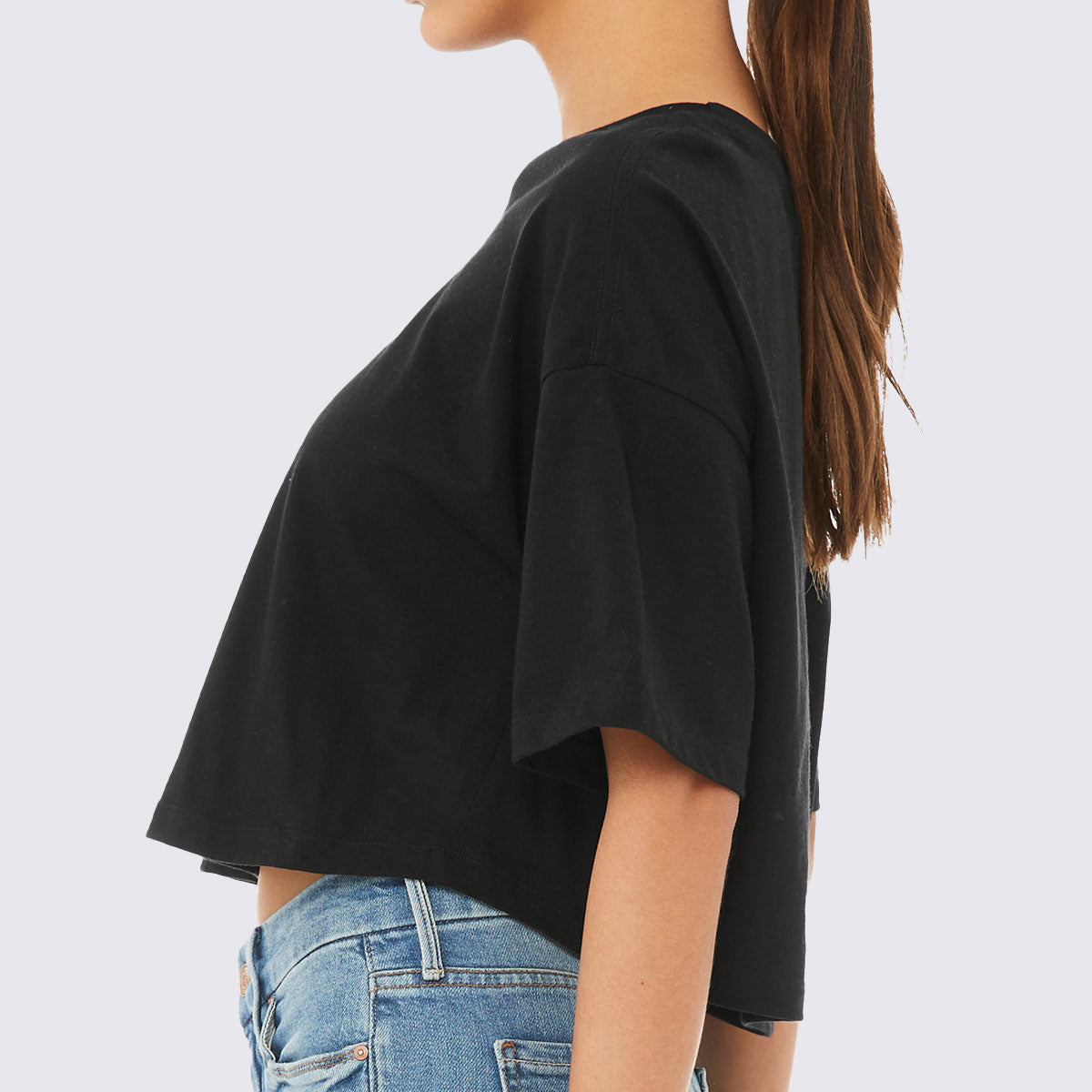 Rest Later Oversized Crop Tee