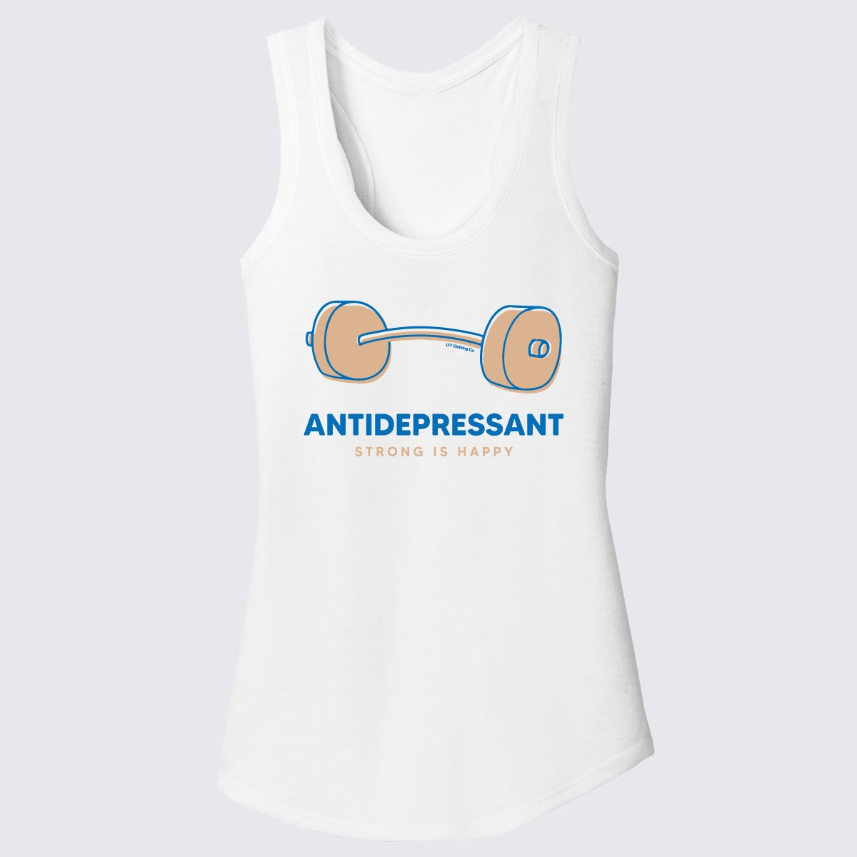 Antidepressant Women&#39;s Perfect Tri® Racerback Tank