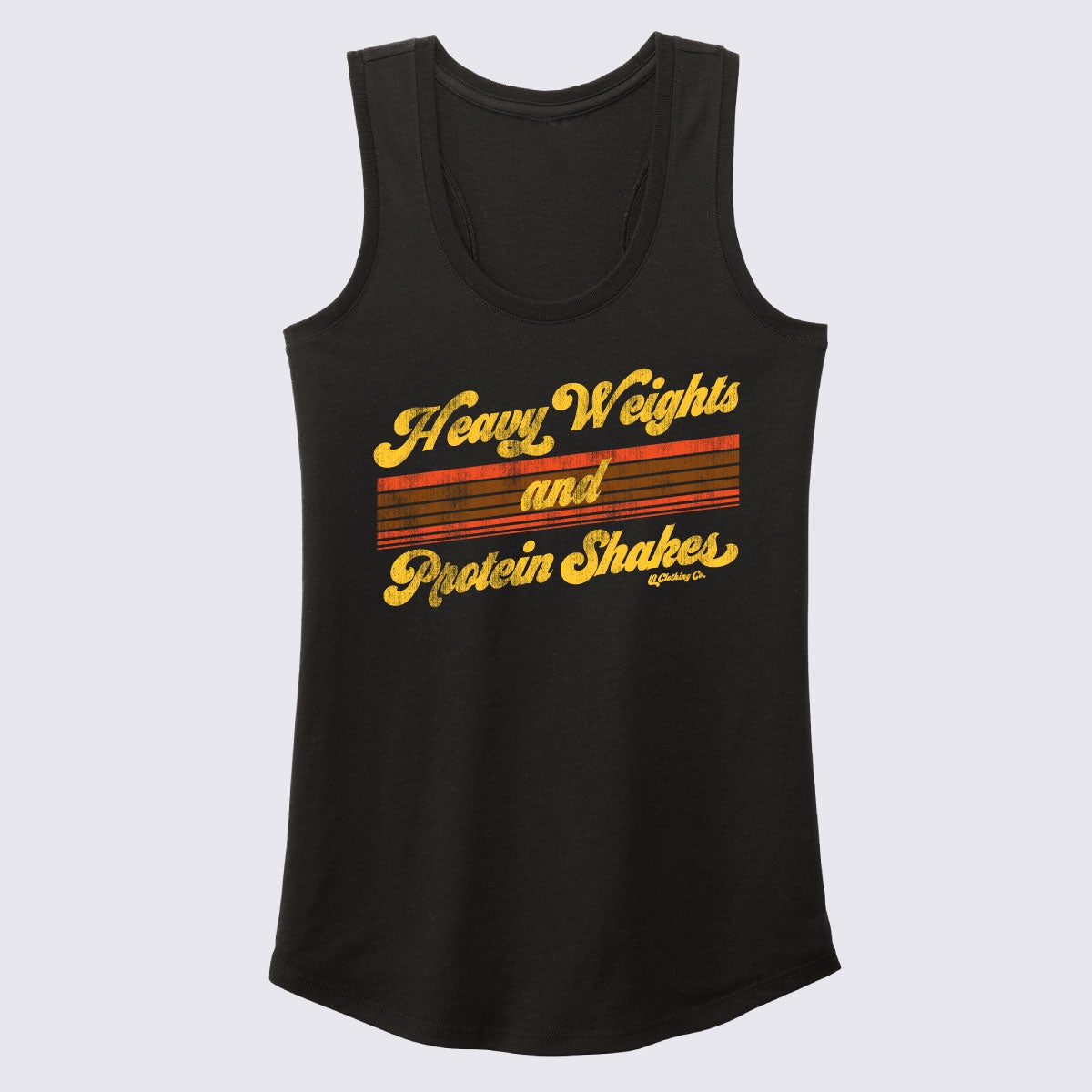 Heavy Weights &amp; Protein Shakes Women&#39;s Perfect Tri® Racerback Tank