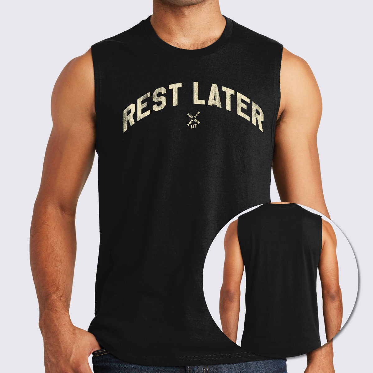 Rest Later Unisex V.I.T.™ Muscle Tank