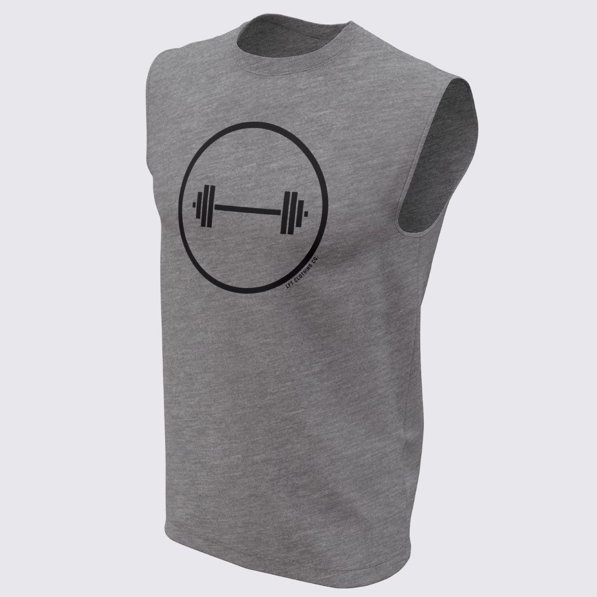 Barbell Circle Unisex V.I.T.™ Muscle Tank