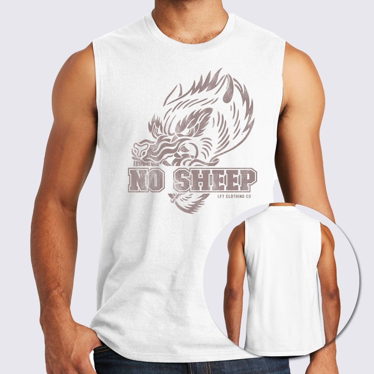 No Sheep Unisex V.I.T.™ Muscle Tank