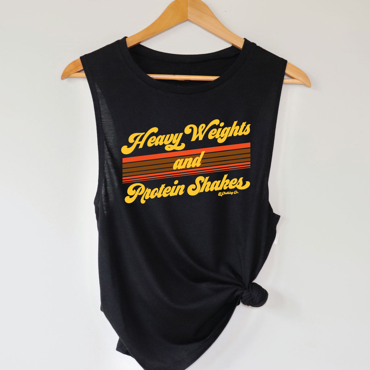 Heavy Weights &amp; Protein Shakes Women’s Fitted V.I.T.™ Festival Tank
