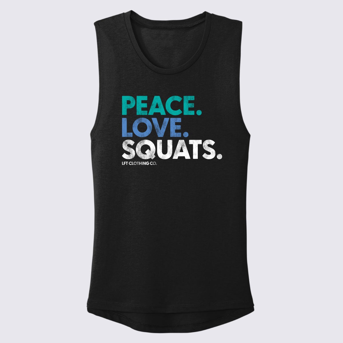 Peace Love Squats Women’s Fitted V.I.T.™ Festival Tank