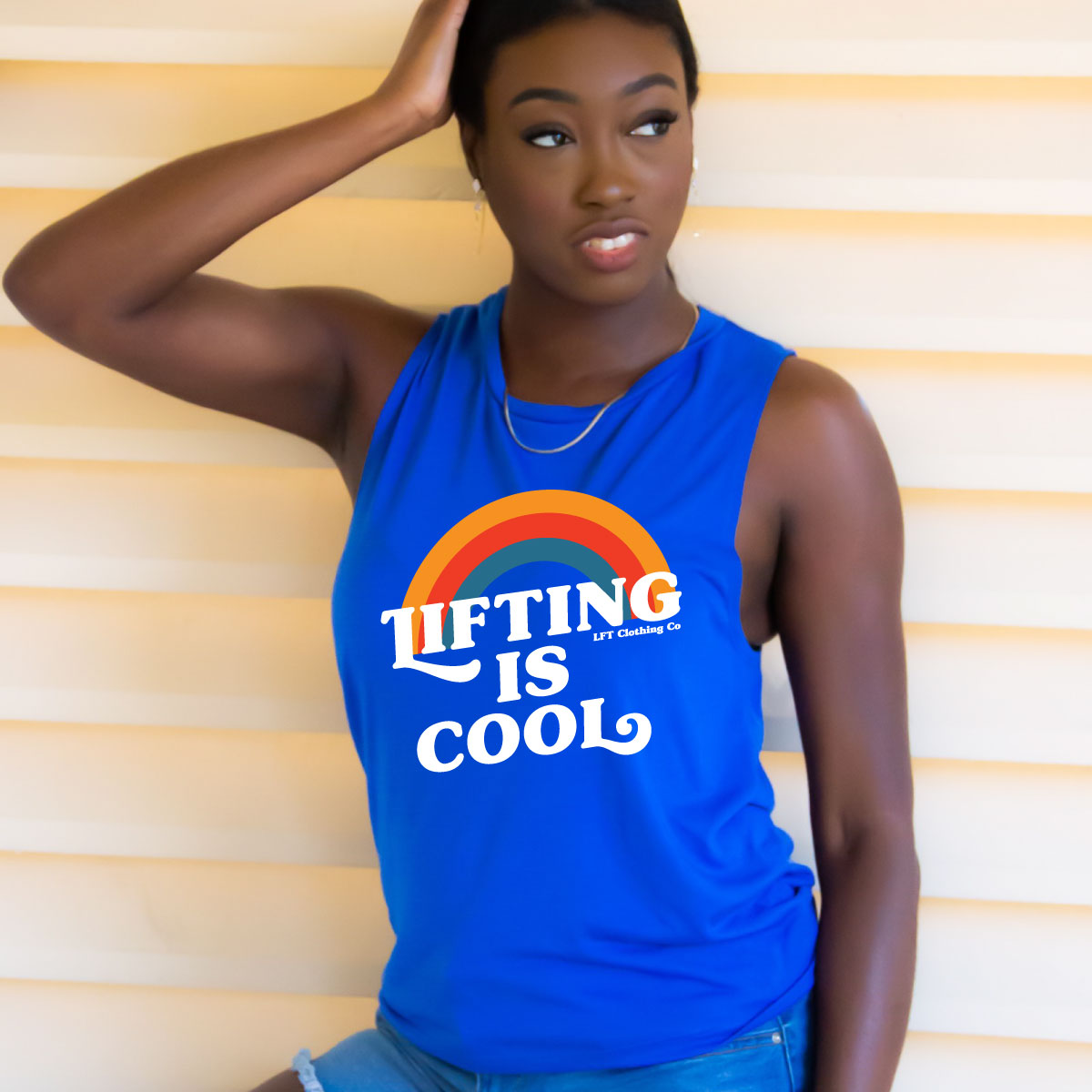 Lifting is Cool Women’s Fitted V.I.T.™ Festival Tank