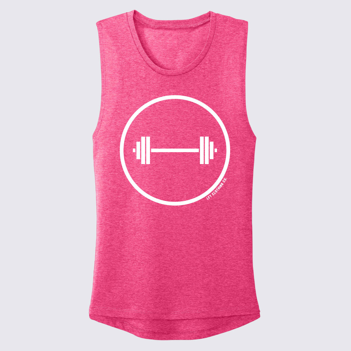Barbell Circle Women’s Fitted V.I.T.™ Festival Tank