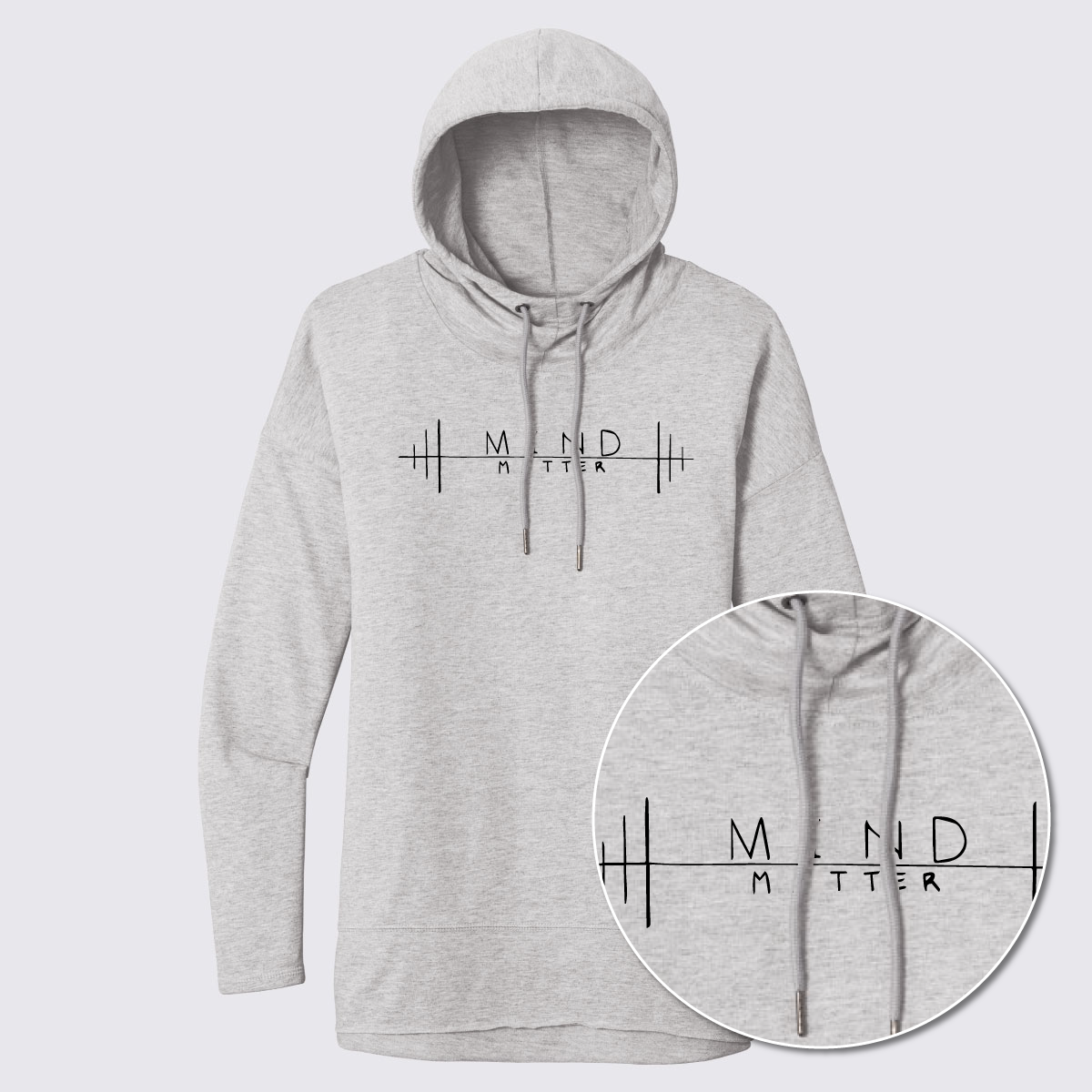 Mind Over Matter Doodle Featherweight French Terry™ Hoodie