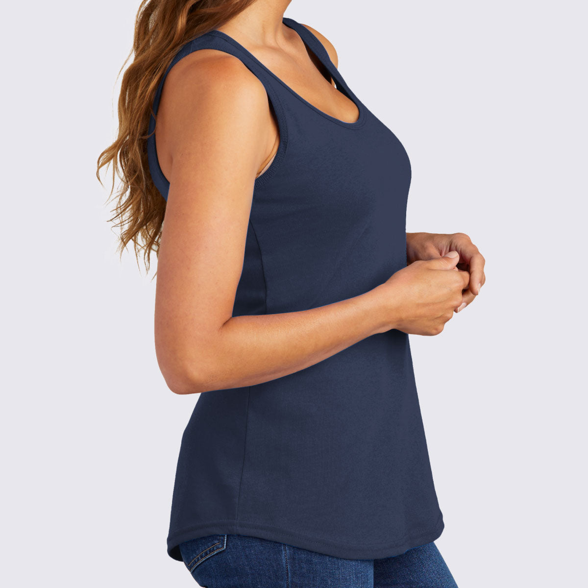 Weights Please Ladies Core Cotton Tank