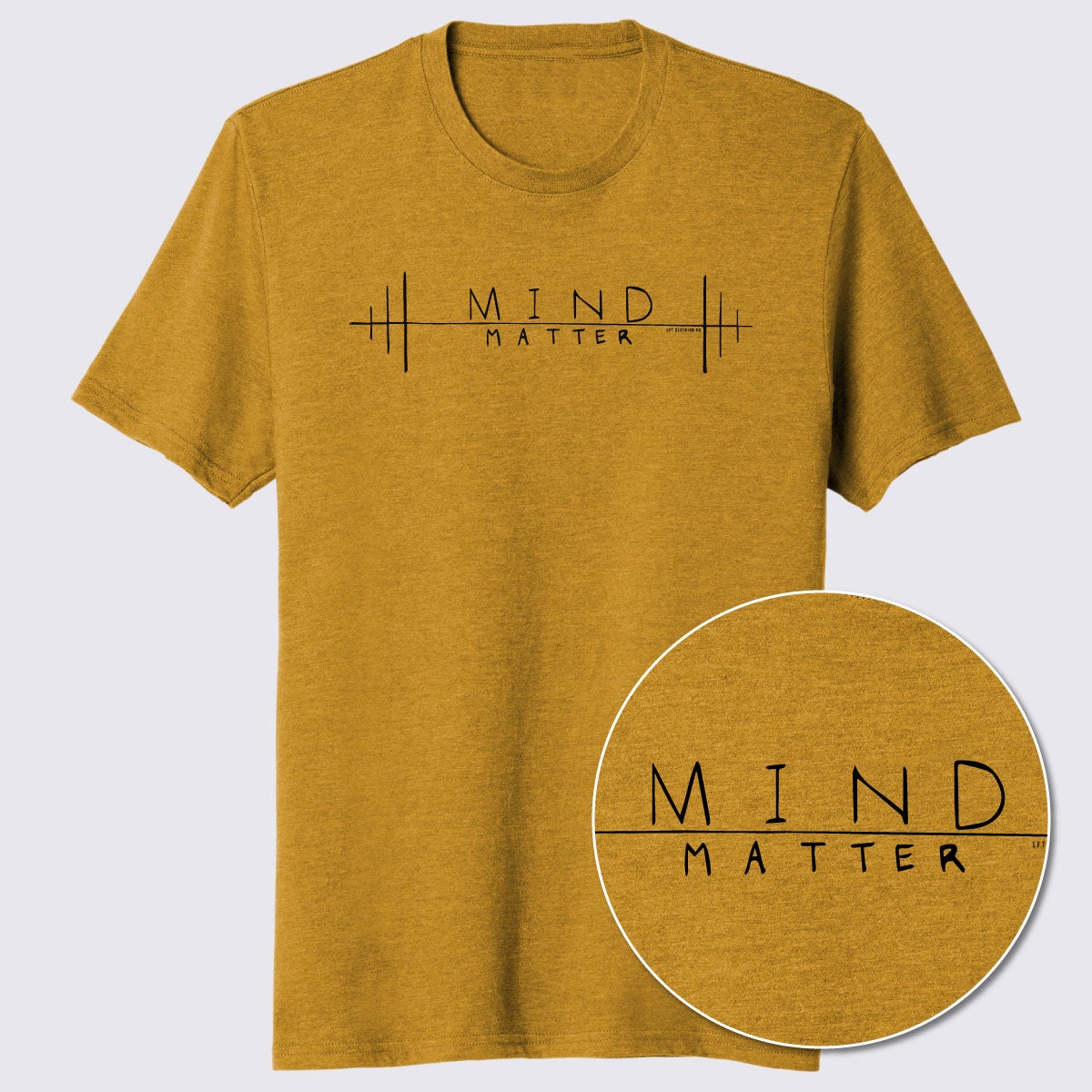 Mind Over Matter Doodle Unisex Tri-Blend Tee