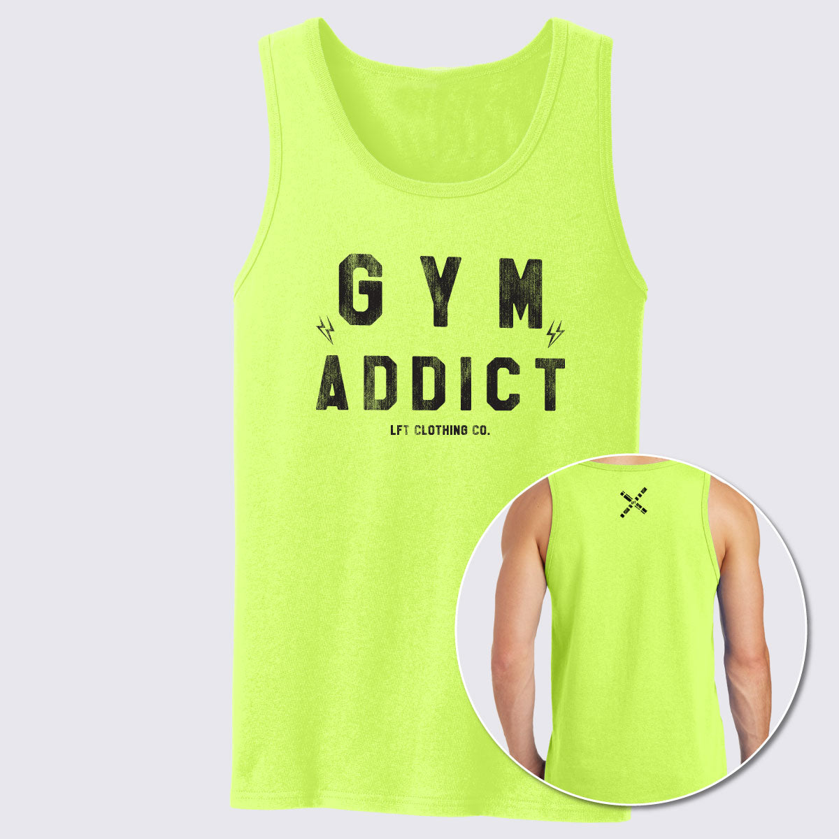Gym Addict Unisex Core Cotton Tank