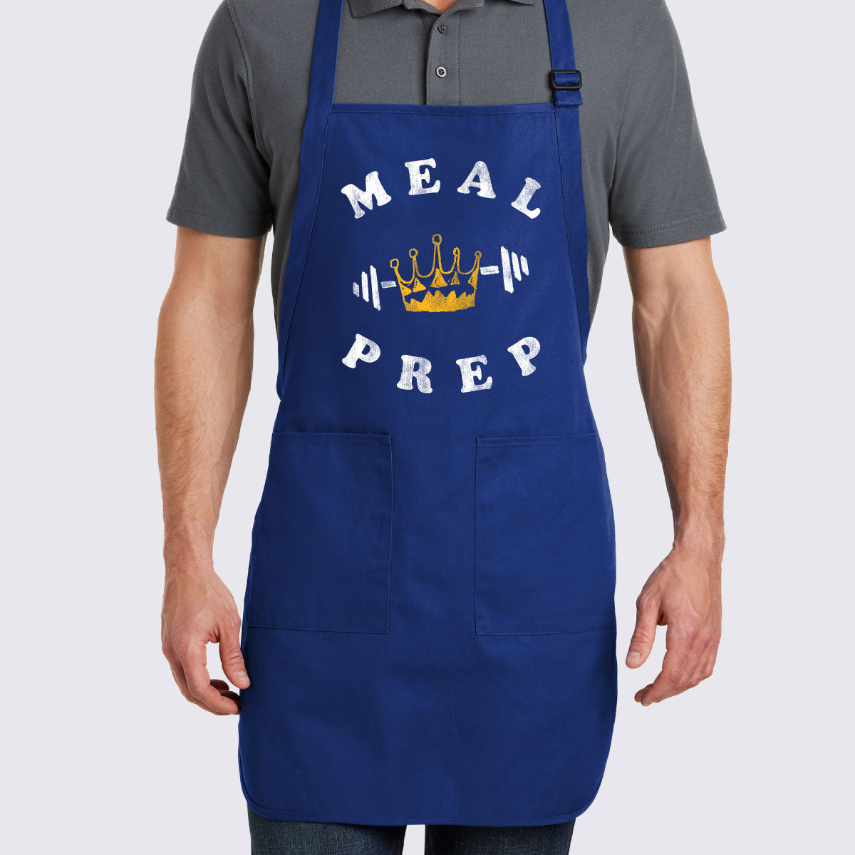 Meal Prep King Full-Length Apron with Pockets