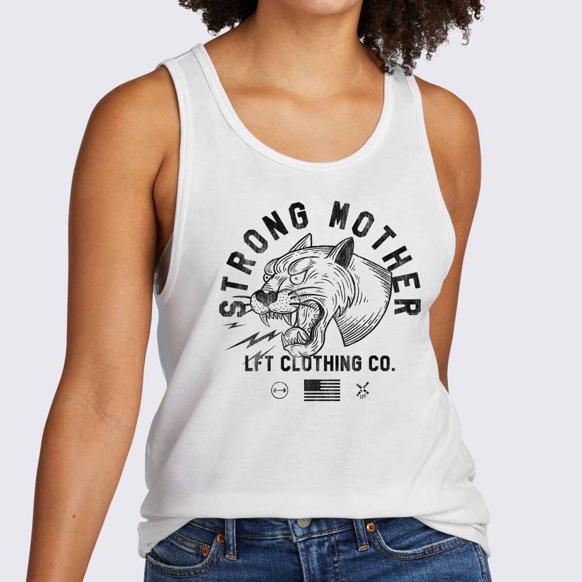 Strong Mother Unisex Tri-Blend Tank