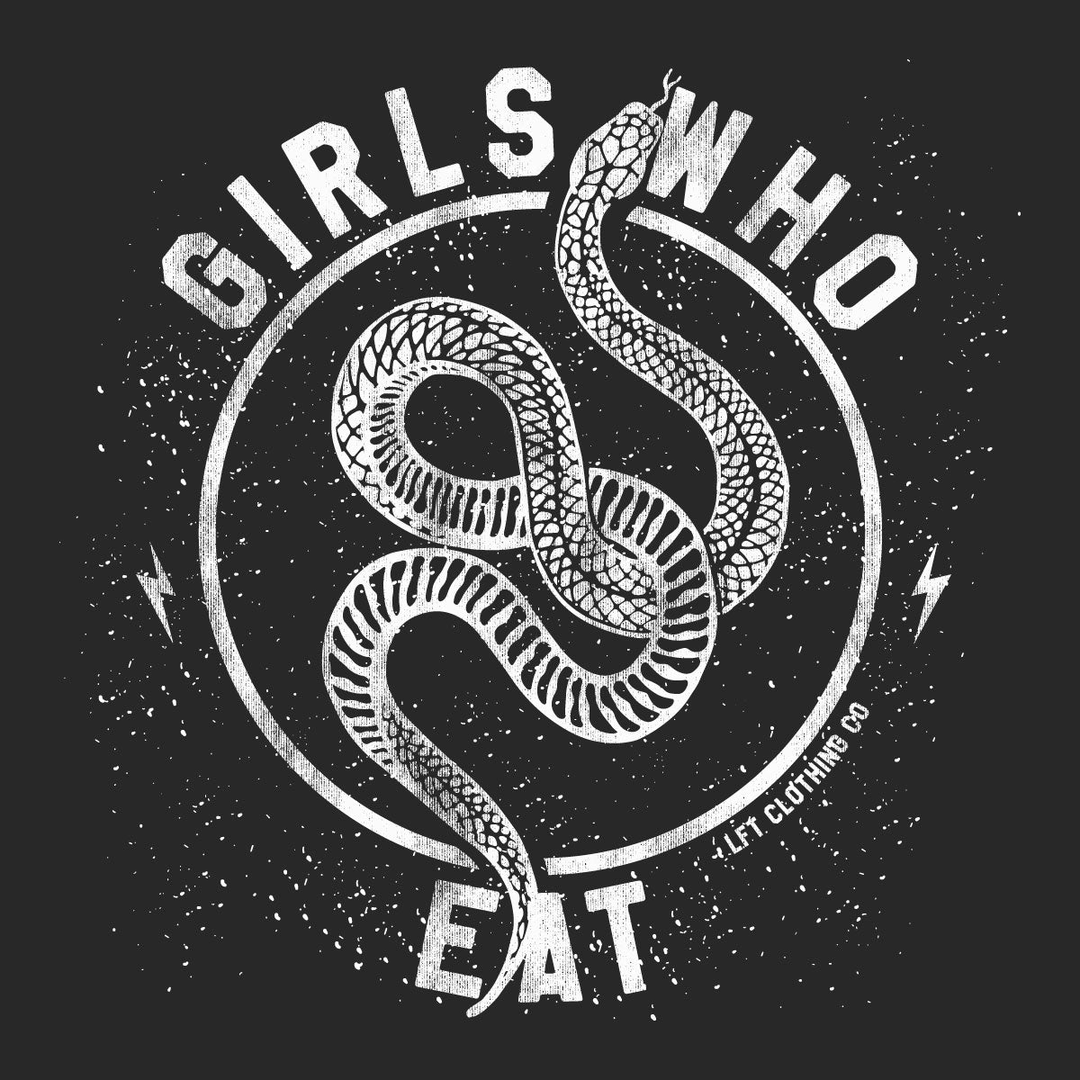 Girls Who Eat Women&#39;s Racerback Tank Top