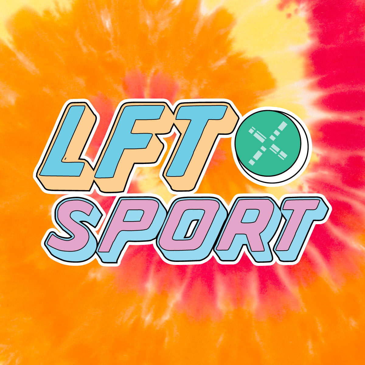 LFT Sport Spiral Tie-Dye Tee