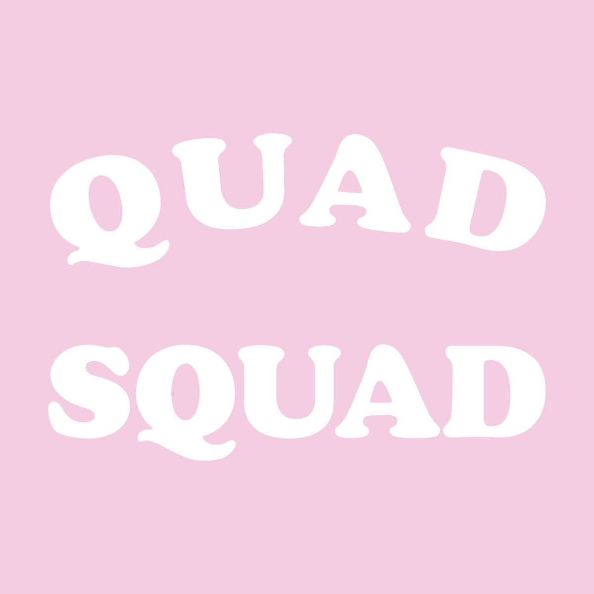 Quad Squad Women&#39;s Jersey Muscle Tank