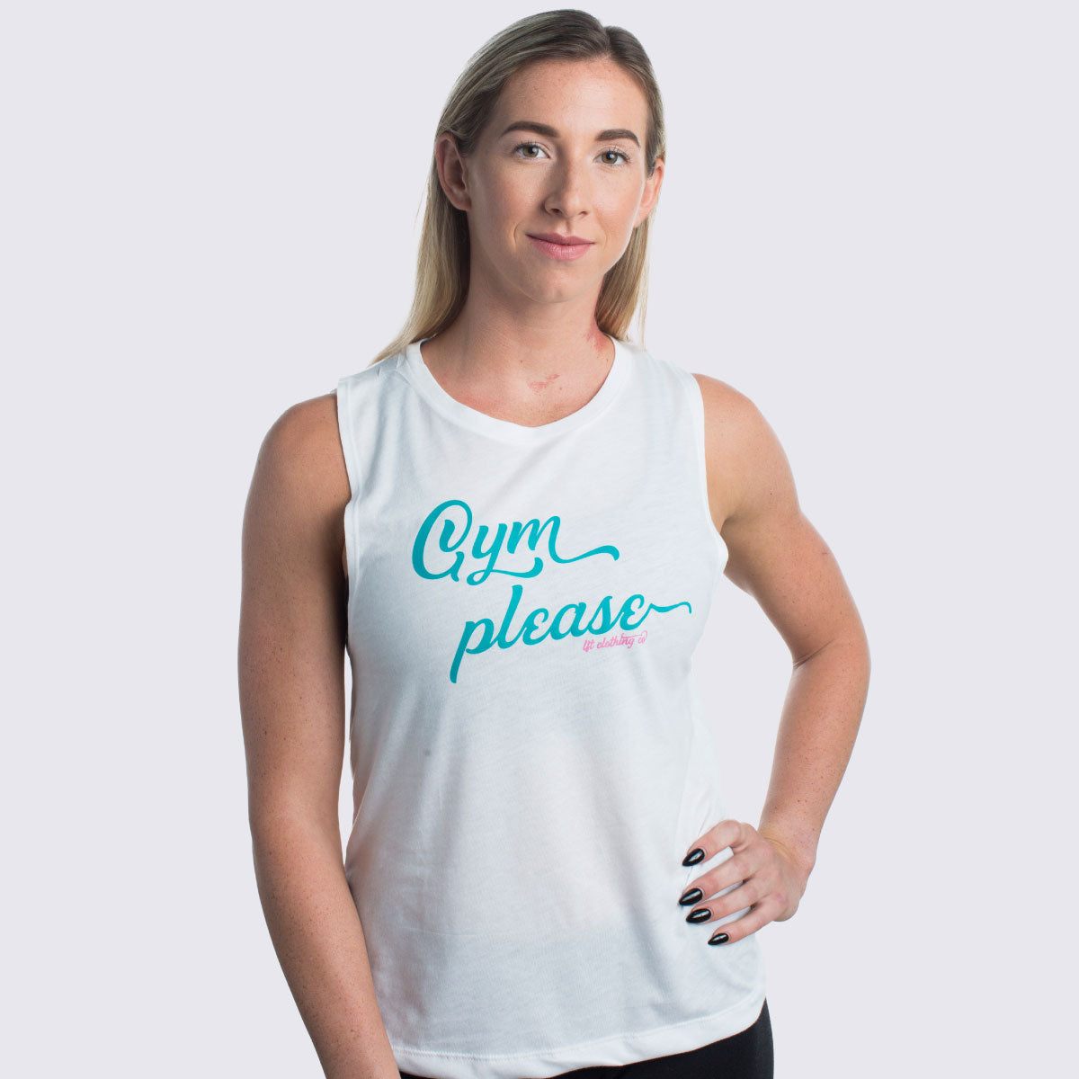 Gym Please Women’s Festival Muscle Tank