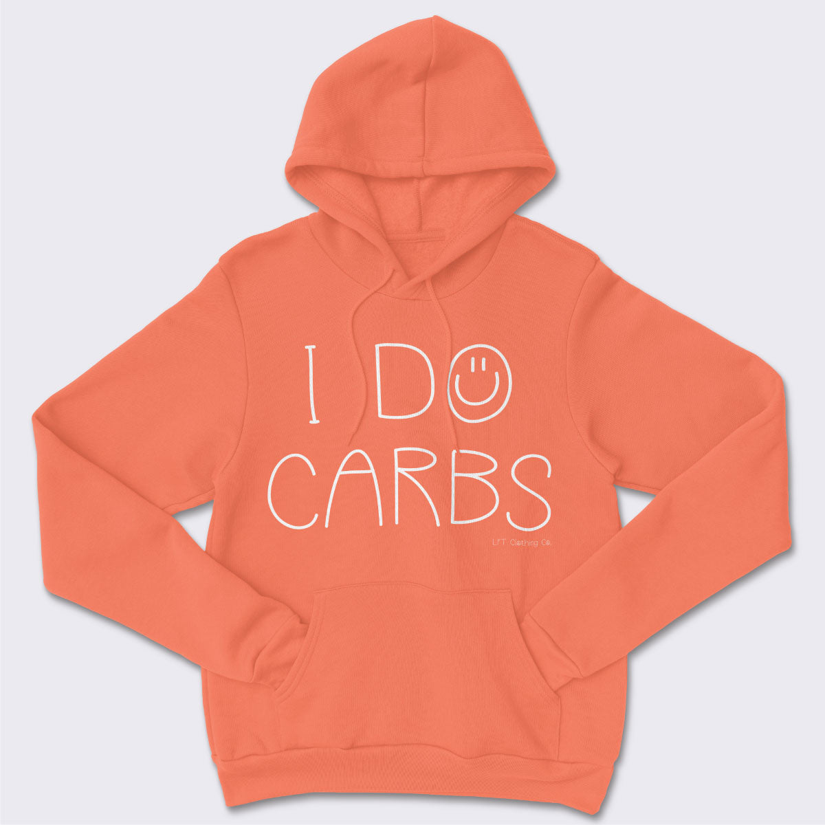 I Do Carbs Core Fleece Pullover Hooded Sweatshirt