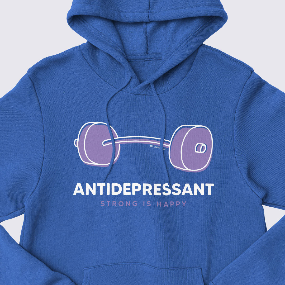 Antidepressant Essential Fleece Pullover Hooded Sweatshirt